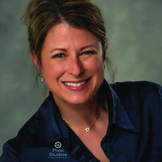 professional business headshot photo of woman smiling