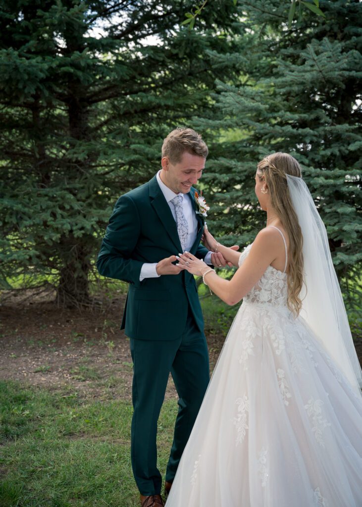 Pixel Studios Photography First look Excitement Black Hills Wedding Photography Destination Weddings Generations weddings and Events